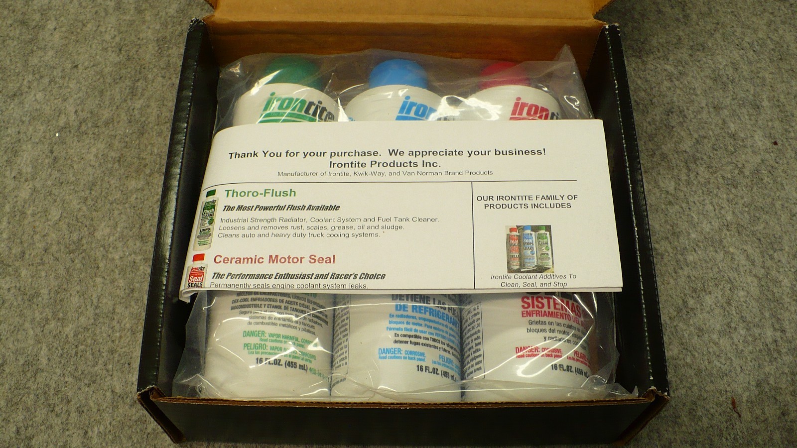 Irontite 3-Pack Cooling System Additives