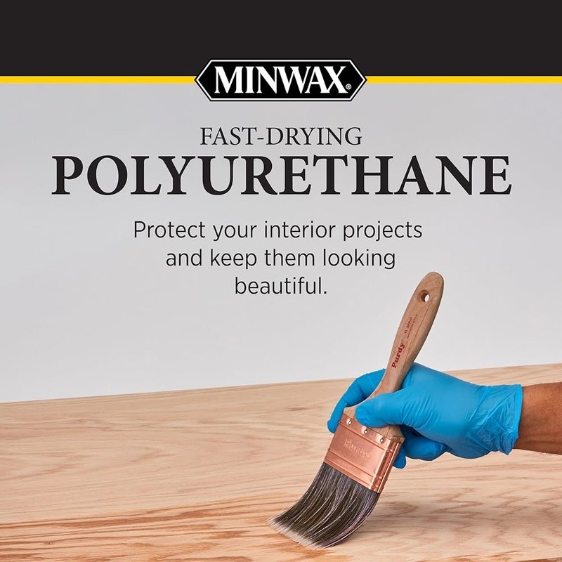 Fast Drying Polyurethane Wood Finish Clear Spray Durable Protective Coating New