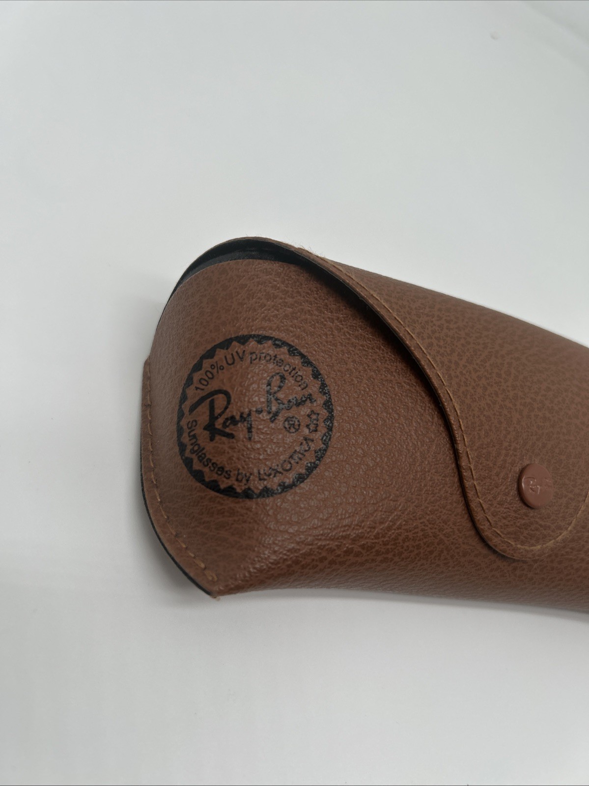 Ray-Ban Brown Sunglasses Case - CASE ONLY! - Ray-Ban Case Great Condition J64
