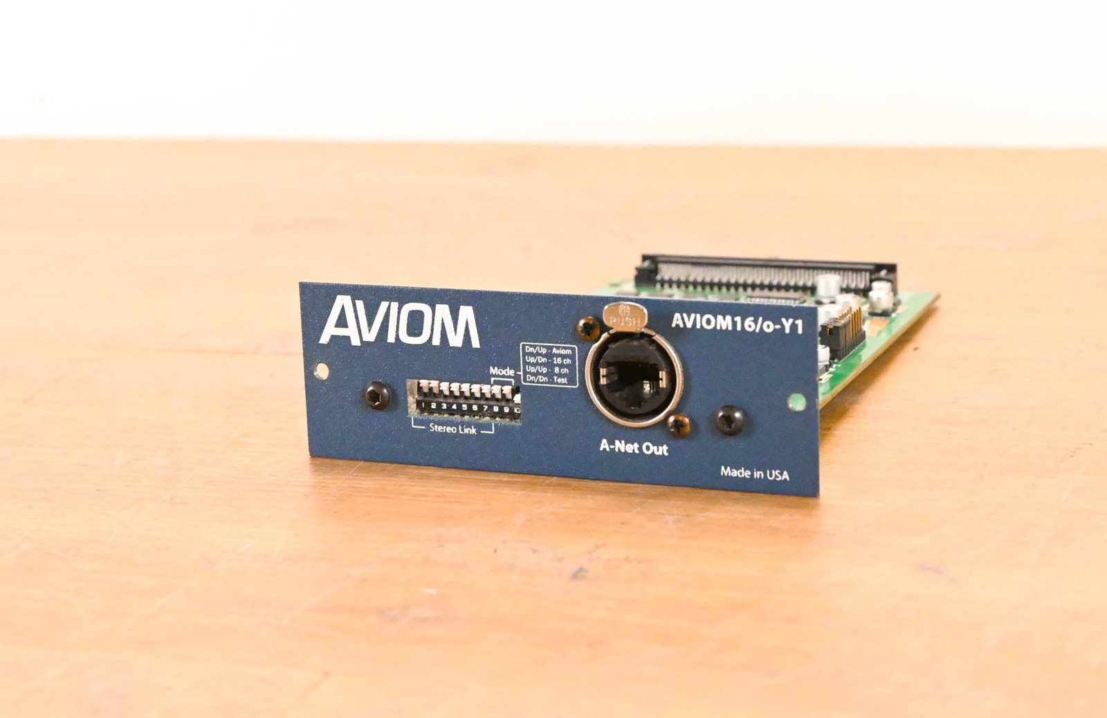 Aviom 16/o-Y1 A-Net Card for Yamaha Digital Products CG010EP
