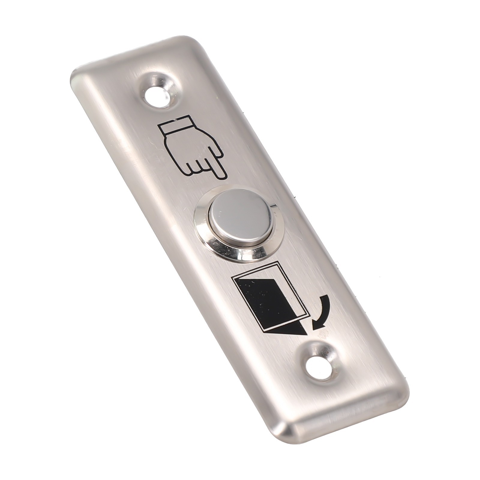 3A Metal Exit Switch Button Door Exit Push Release Button For Access Control GL