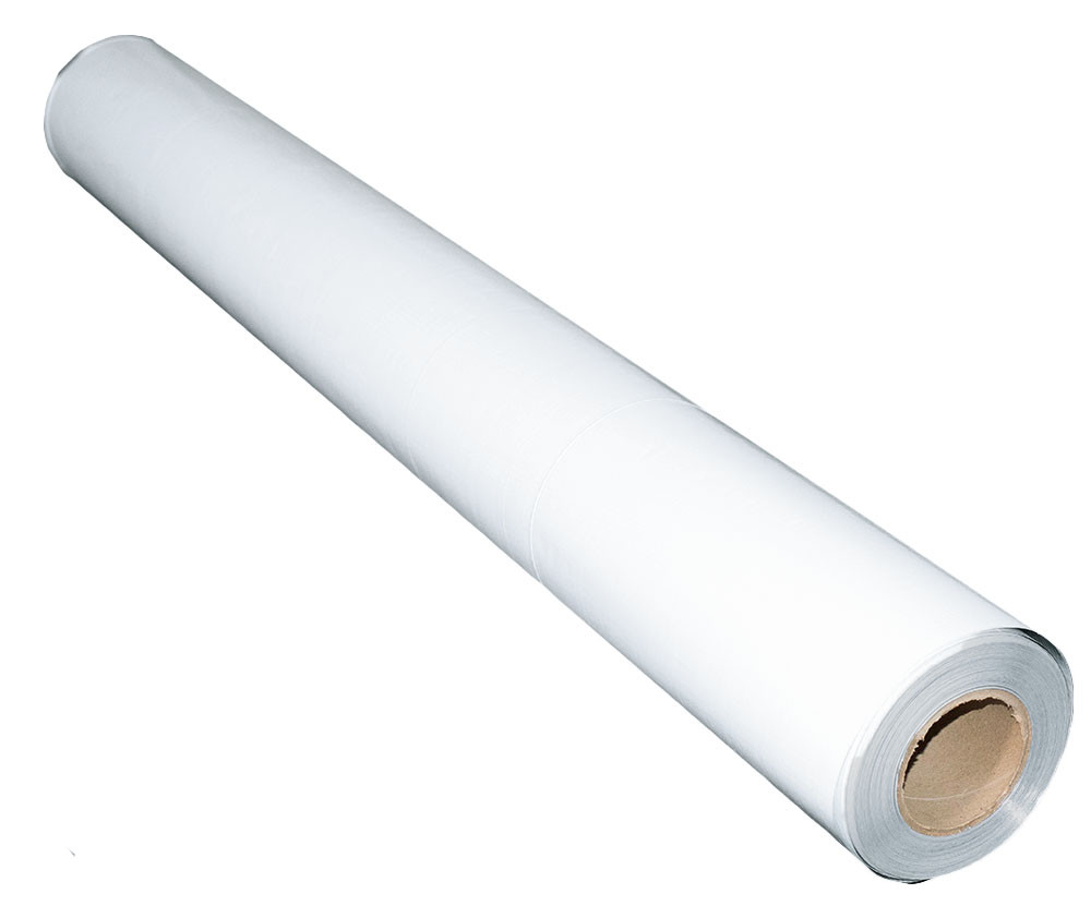 250 sqft (4x62.5) SOLID White Crawlspace Flooring Underlayment Vapor Barrier