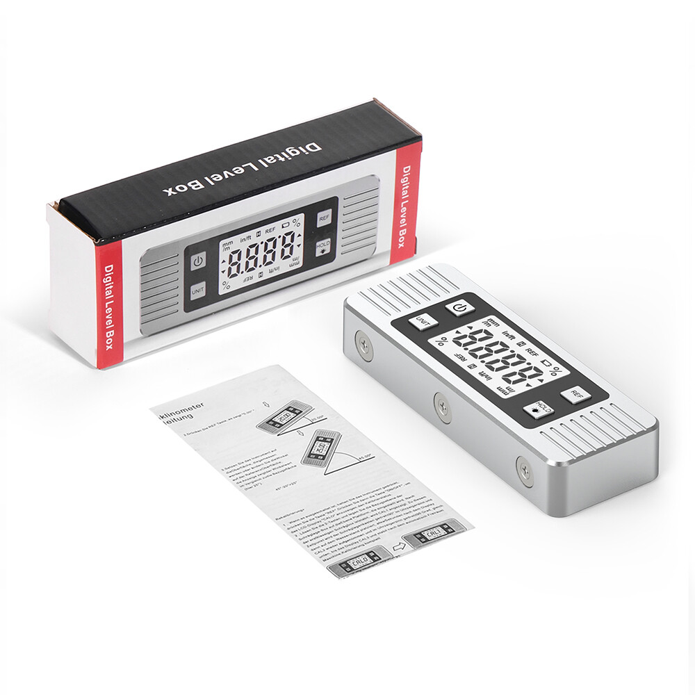 3 in 1 Digital Protractor Inclinometer Magnetic Angle Finder Level Gauge 4*90°