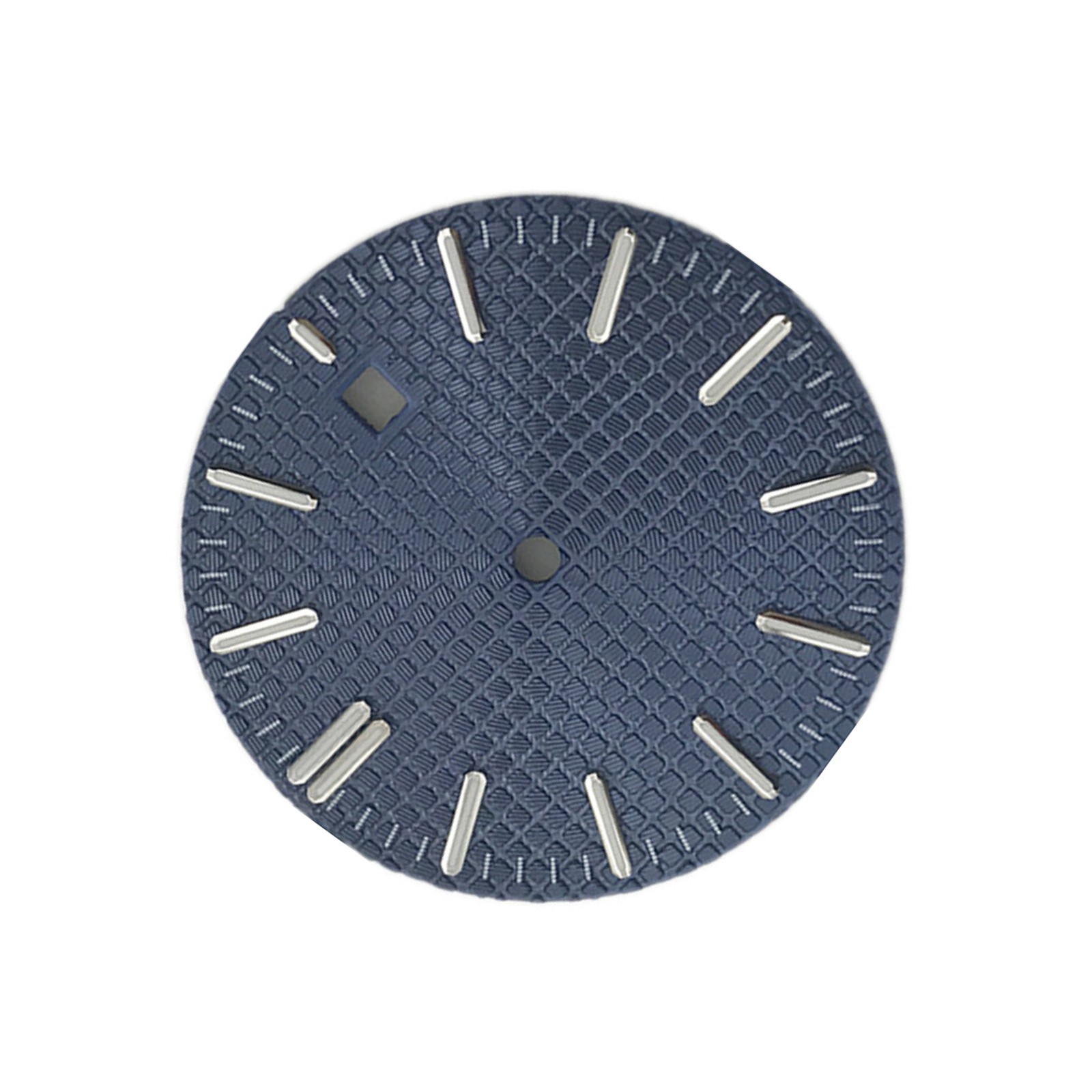 31.7mm Blue Watch Dial With Single Date Window For DG2813 Movement
