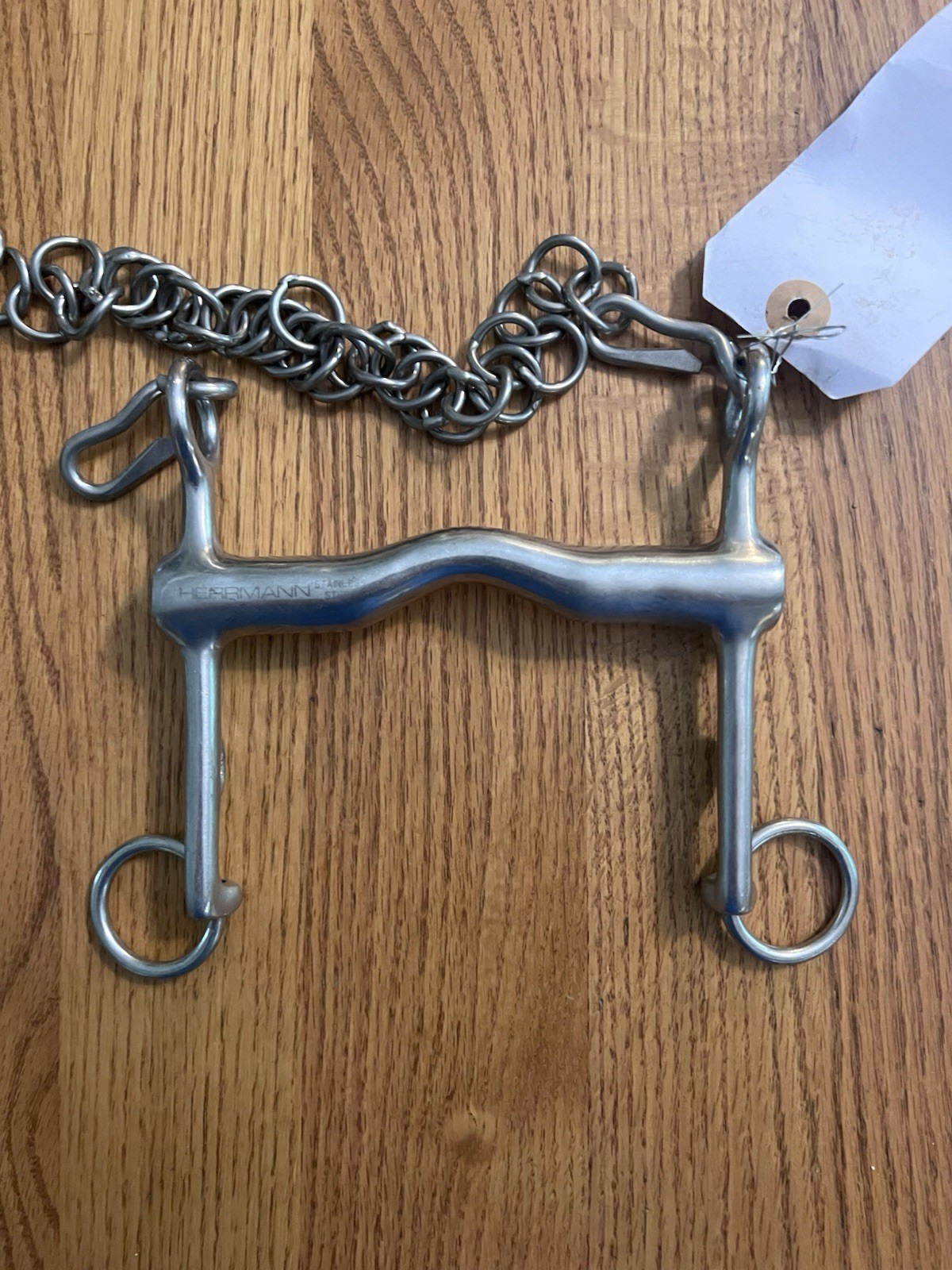 Herrmann Stainless Equestrian Weymouth English Bit