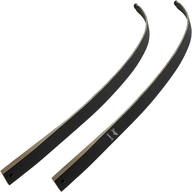 Samick Sage Recurve Bow Limbs - Takedown Recurve Limbs Replacements 25-60 Lbs