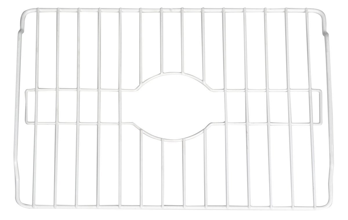 Kitchen Sink Protector White Sink Grate Insert Grid Sink Bowl Rack Rust Prevent
