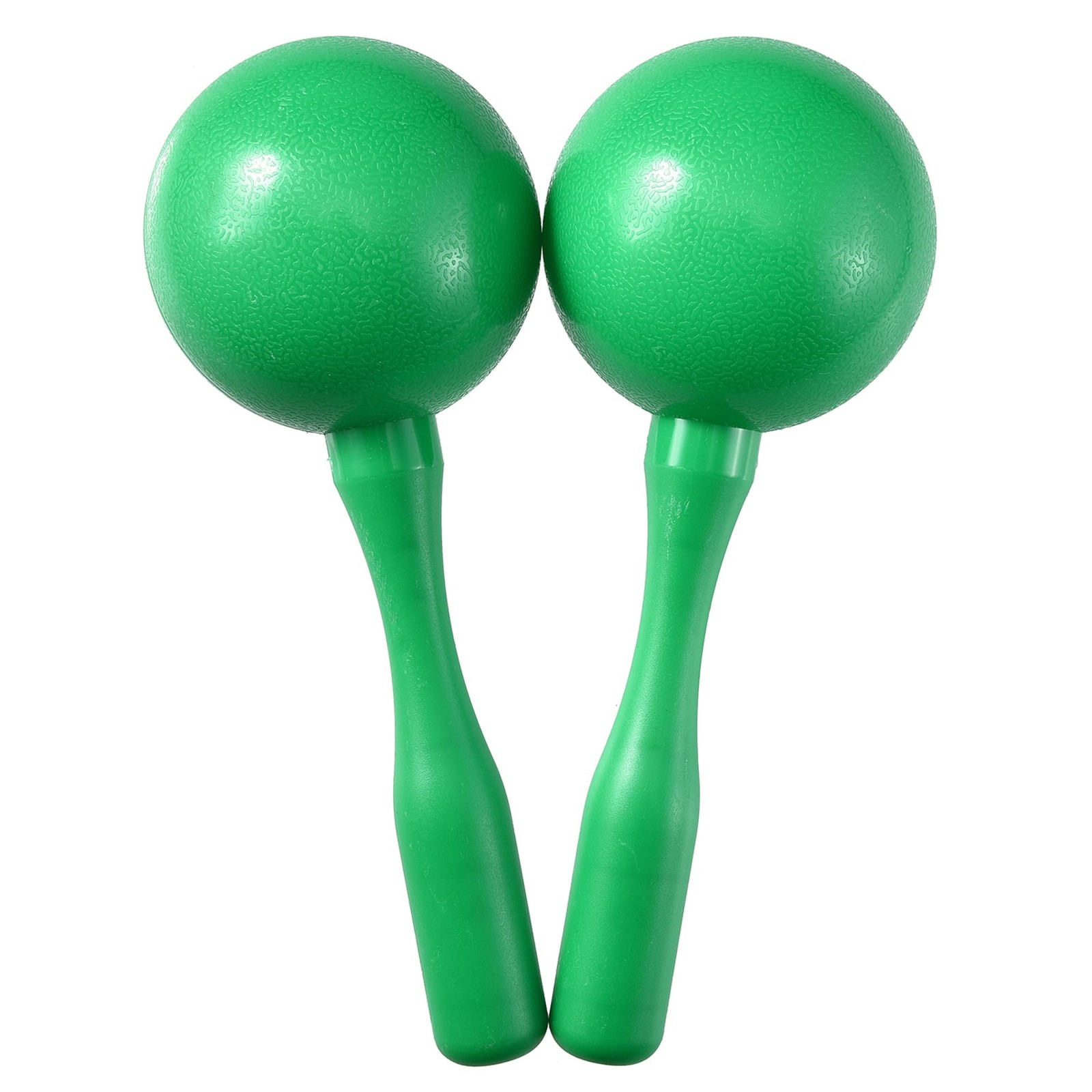 Maracas for Kids Adults, 8 Inch, Set of 2, Green