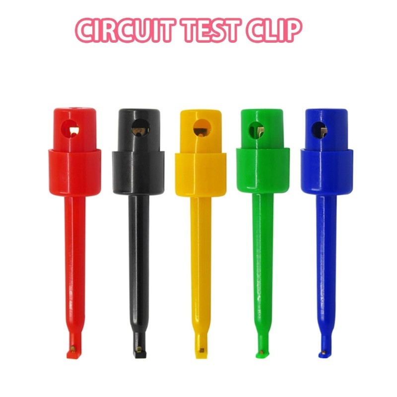 Multipurpose Test Leads Accessories Spring Loading Clamps for Accuracy Circuits