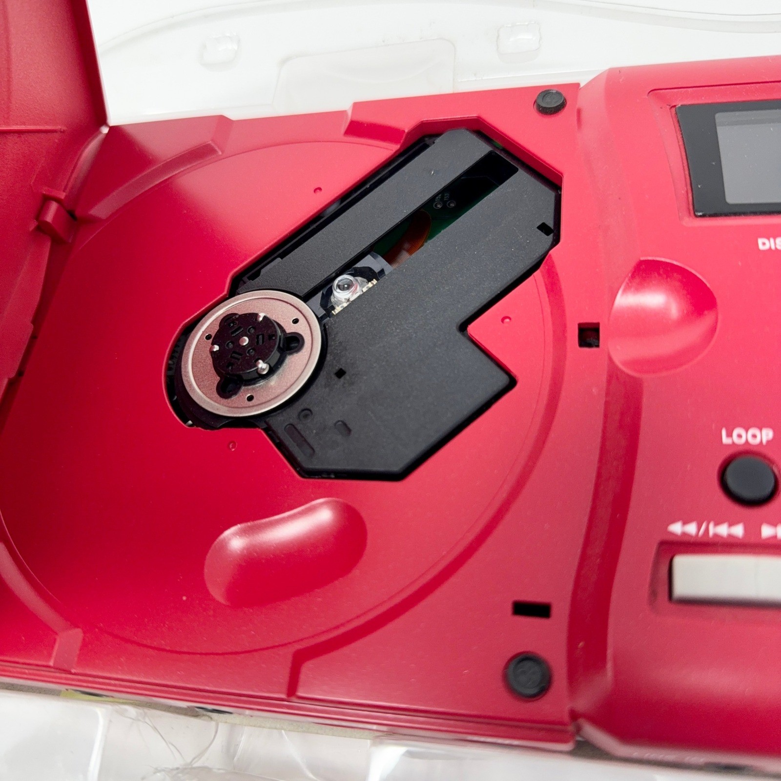 TASCAM CD-GT1 Red Portable CD Guitar Trainer Tested & Working Original Packaging