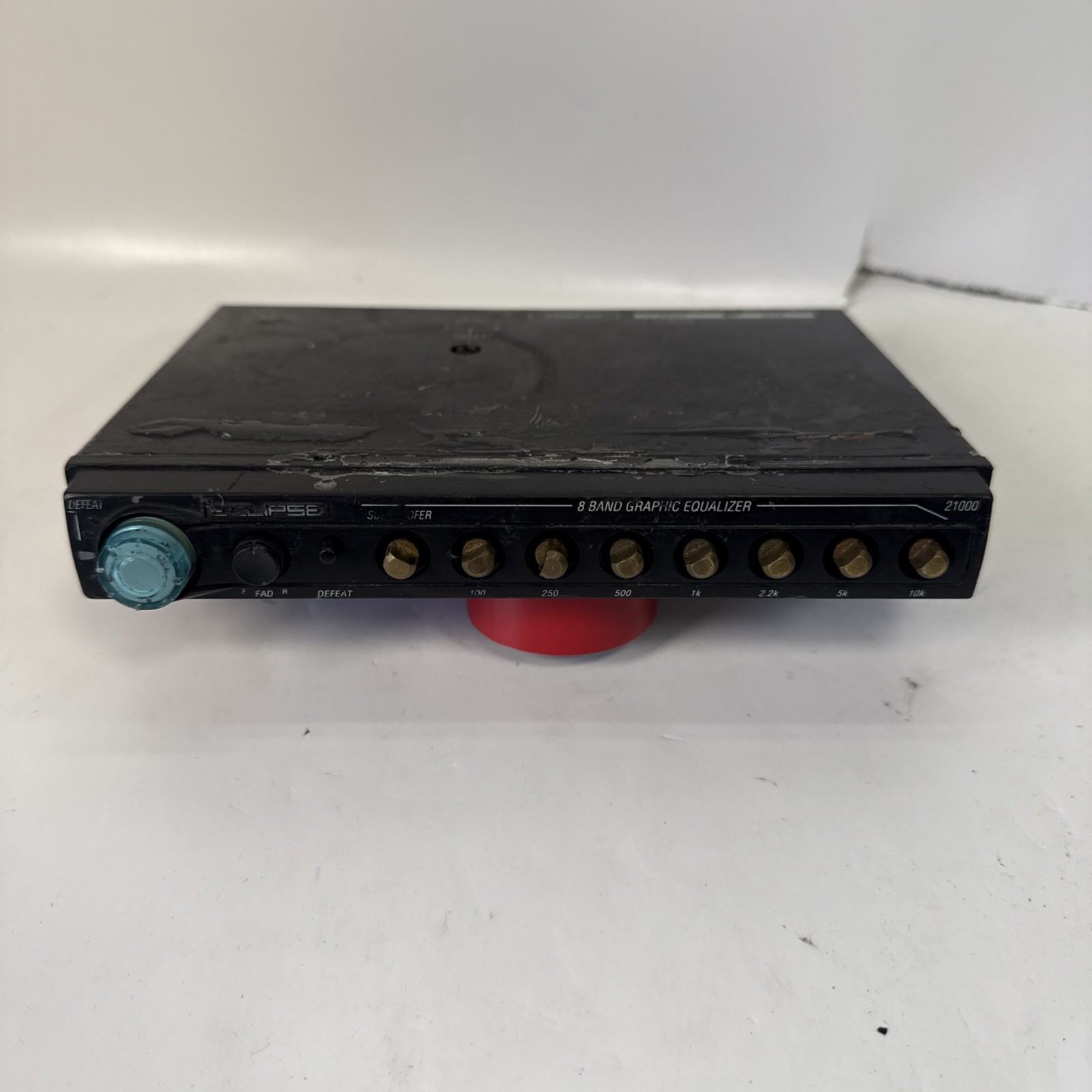 Eclipse 21000 8-Band Graphic Equalizer Old School Car Audio (ROUGH) | TESTED