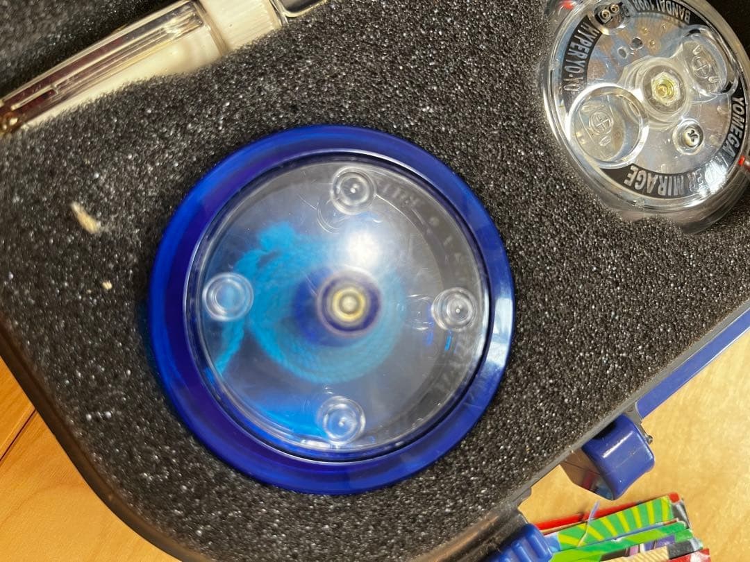 Yomega Yo-Yo Set, 1999 Model, with Yo-Yo Case