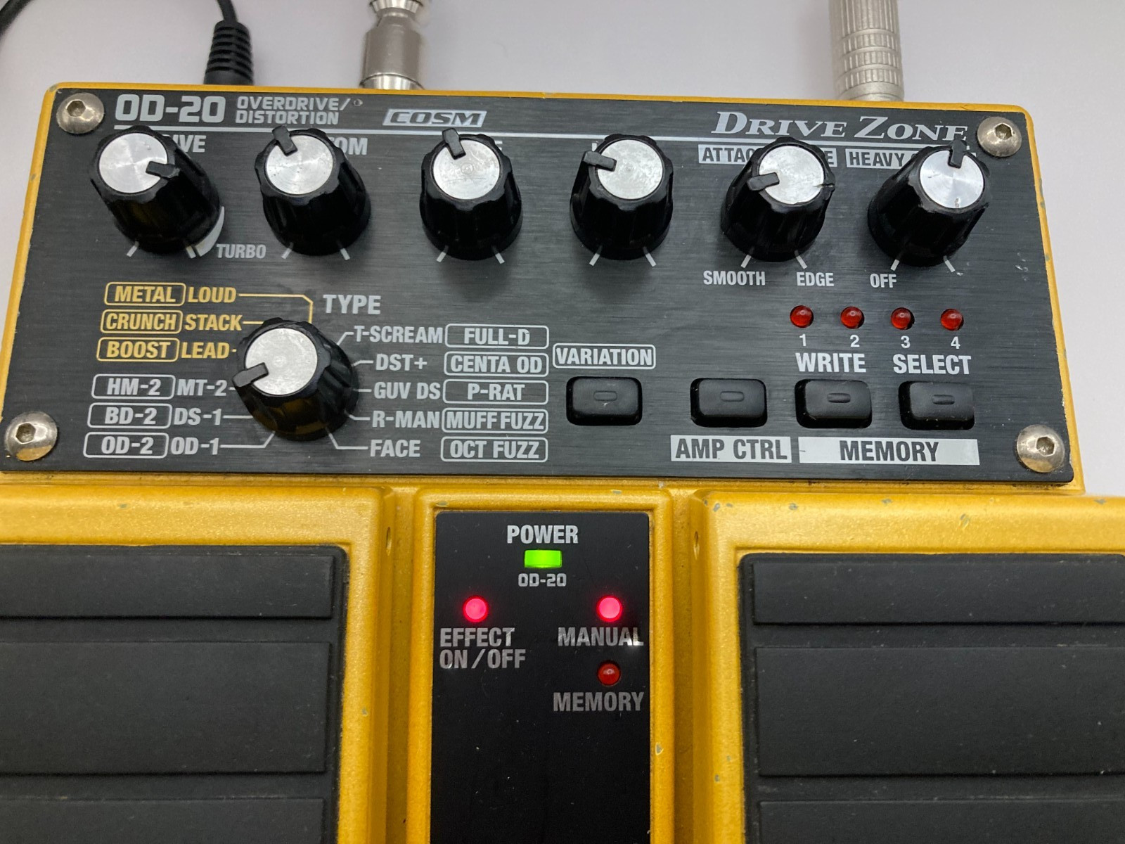 Boss OD-20 Distortion Guitar Effect Pedal Tested Work from Japan
