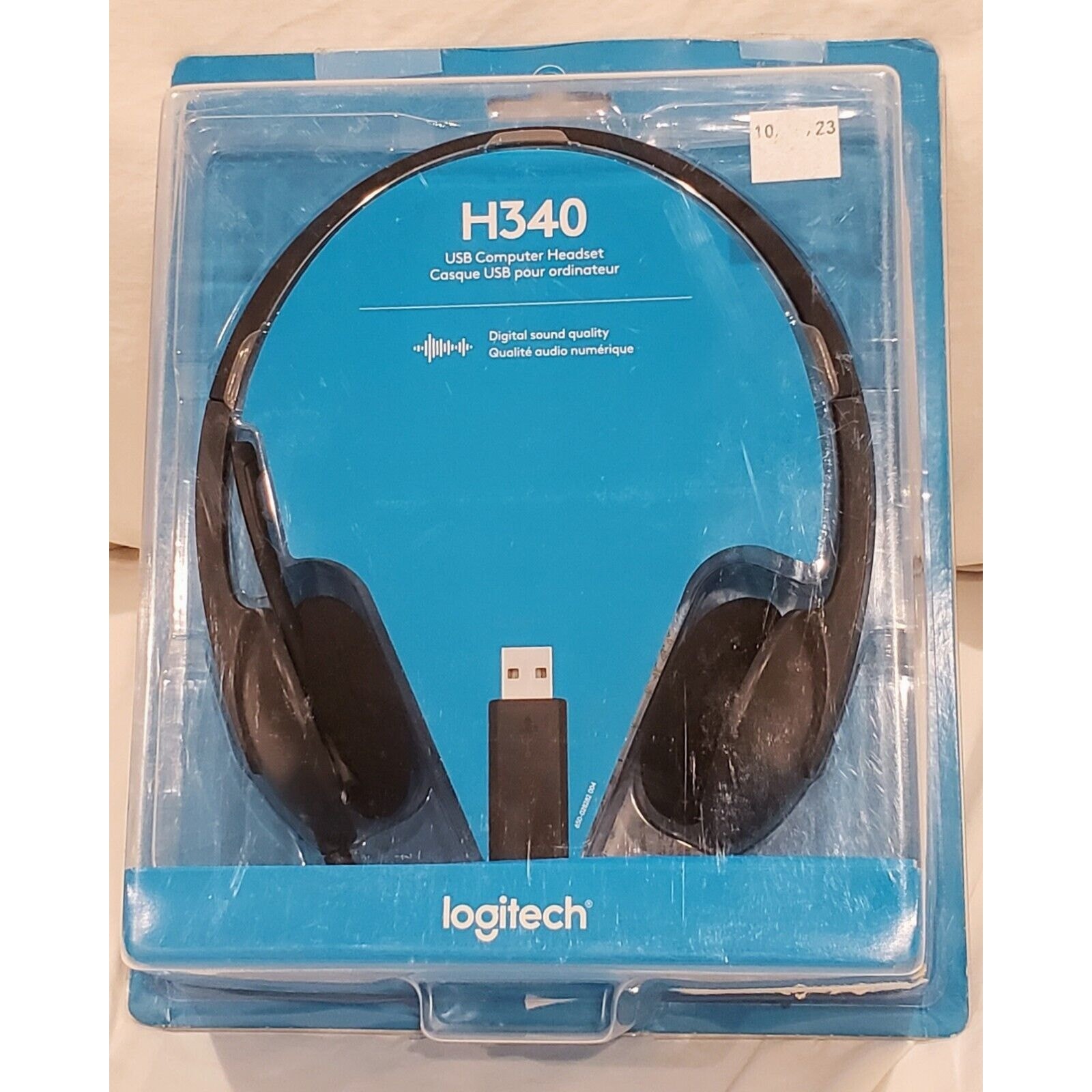Logitech H340 USB PC Headset w/ Noise Cancelling Microphone New in Package NEW