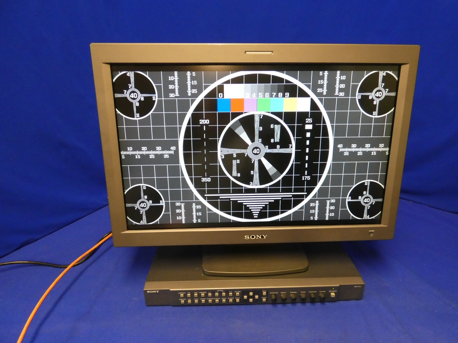 Sony LMD-230W LCD Monitor w/Sony MEU-WX1 Engine Unit, BKM-243HS HD SDI Option