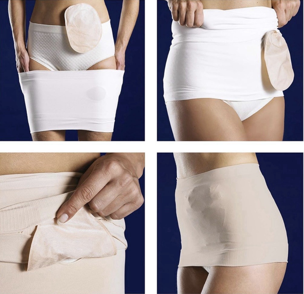 StomaSafe Plus Ostomy Support/Hernia Garment, Light Support by TYTEX -Unisex S/M