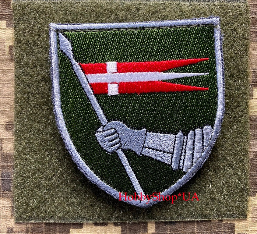 Ukraine Army Tactical Morale Military PATCH 14th Mechanized Brigade Hook Badge