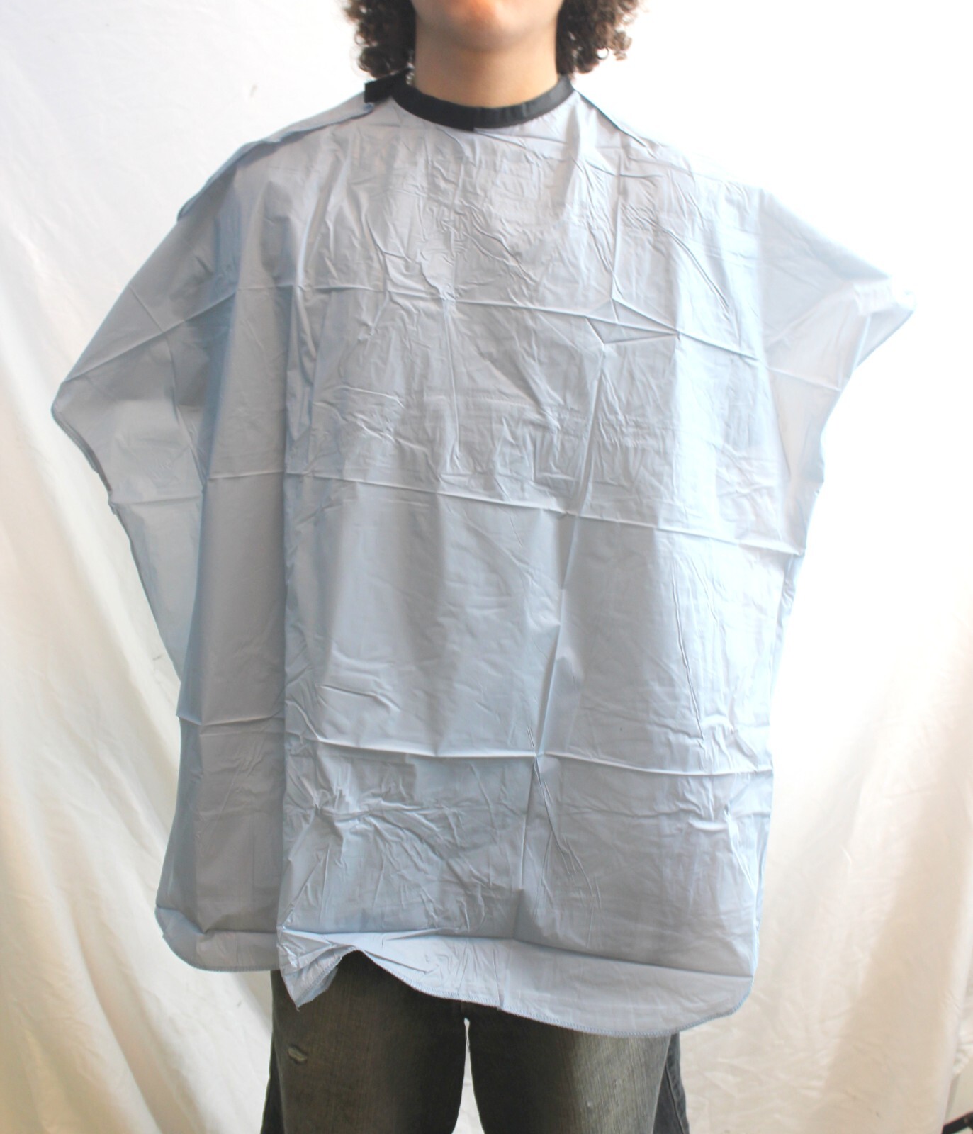 3 Original KUT & DRI BLUE Fancy Rap Hair Cutting Cape Salon Barber NOS USA SHIP