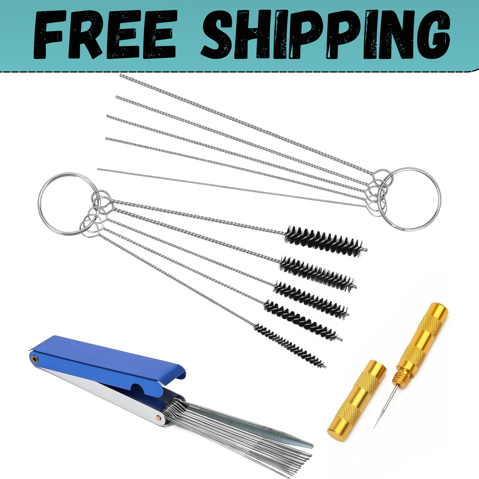 4Packs Torch Tip Cleaner for Cleaning Welding Cutting Nozzles, Gas Orifices