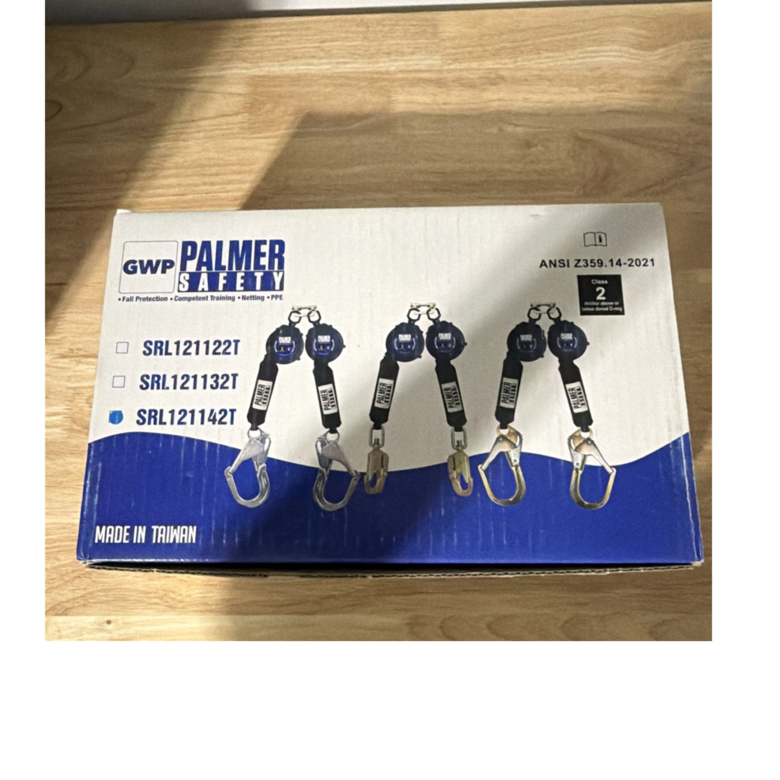 Palmer Safety SRL121142T Self-Retracting Lifeline Fall Protection PPE