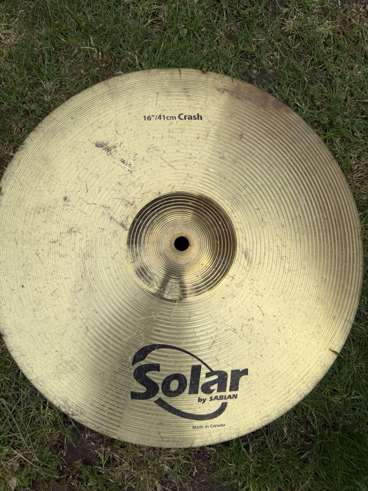 Solar Sabian Crash 16”/40cm Cymbal / Accessory