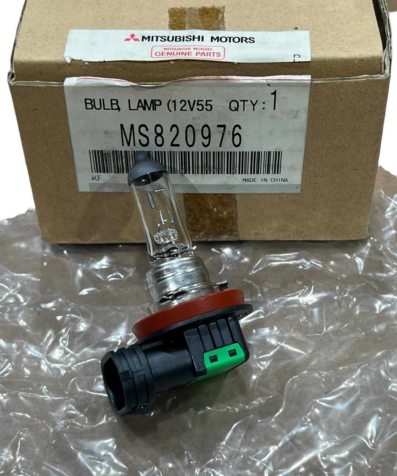 Genuine Mitsubishi MS820976 Fog Light Lamp Bulb 55w H11 Eclipse Outlander OEM