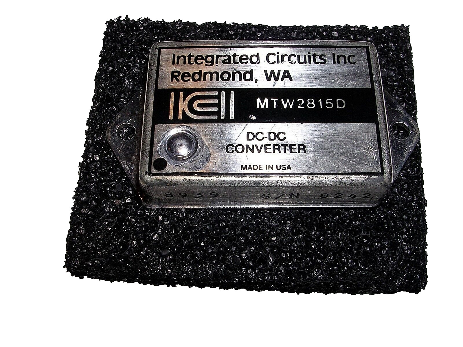 NEW INTEGRATED CIRCUITS MTW2815D DC-DC CONVERTER 28 TO 15VDC