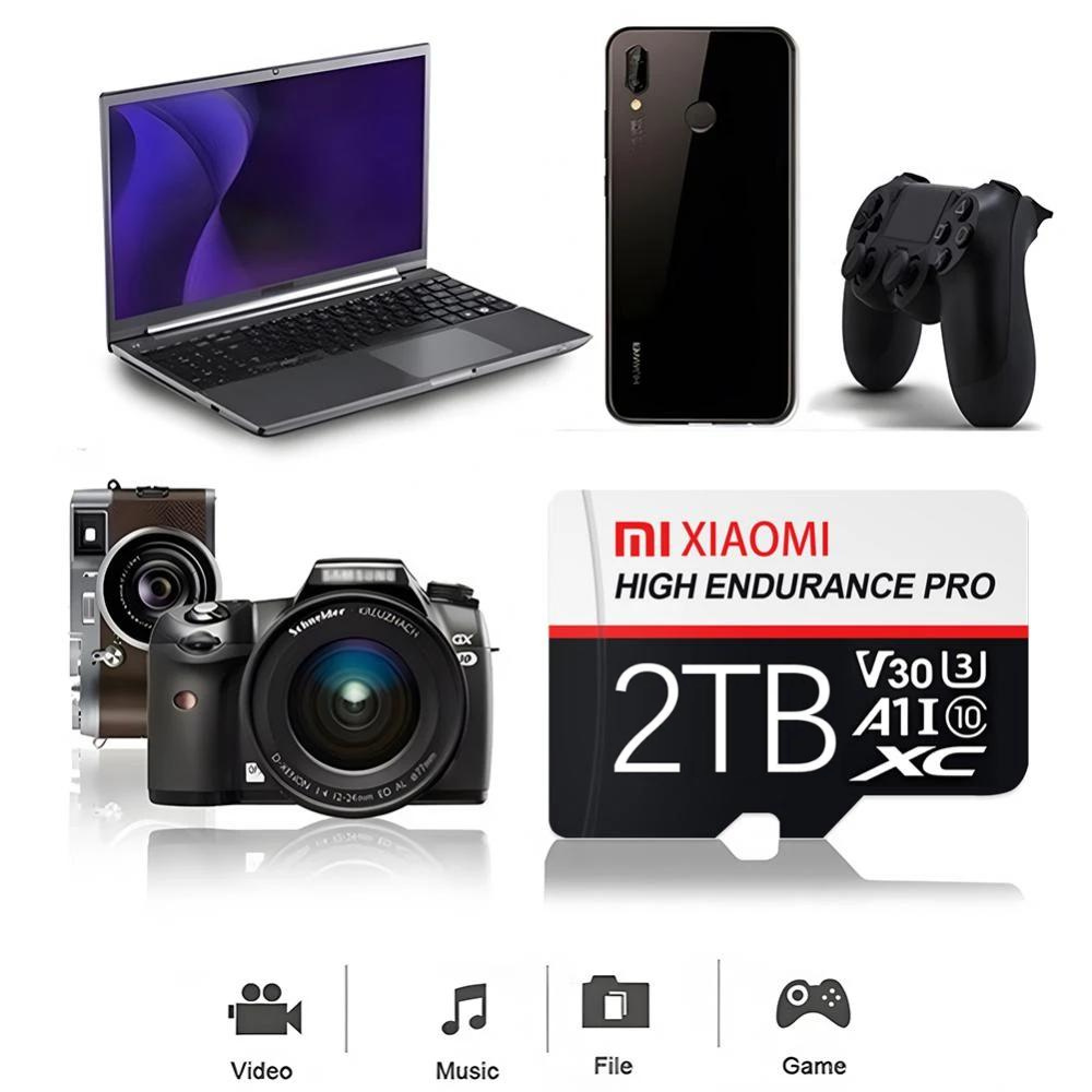 2TB Xiaomi Micro TF/SD Card 2TB A1 Class 10 SD Memory Card High Speed