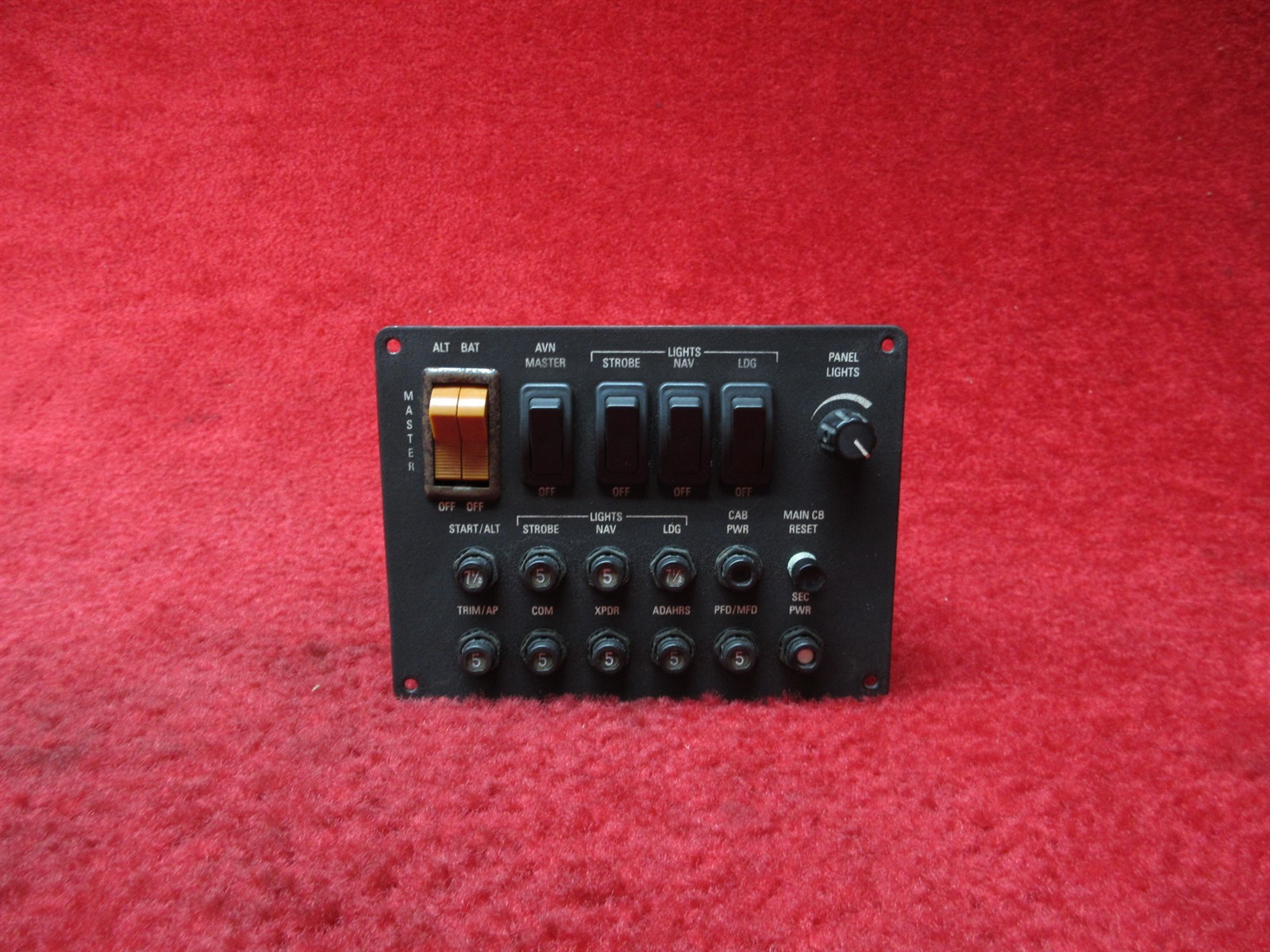 Precise Flight Inc. Dimmer Control Unit PN 045L0002-1, 045L0000