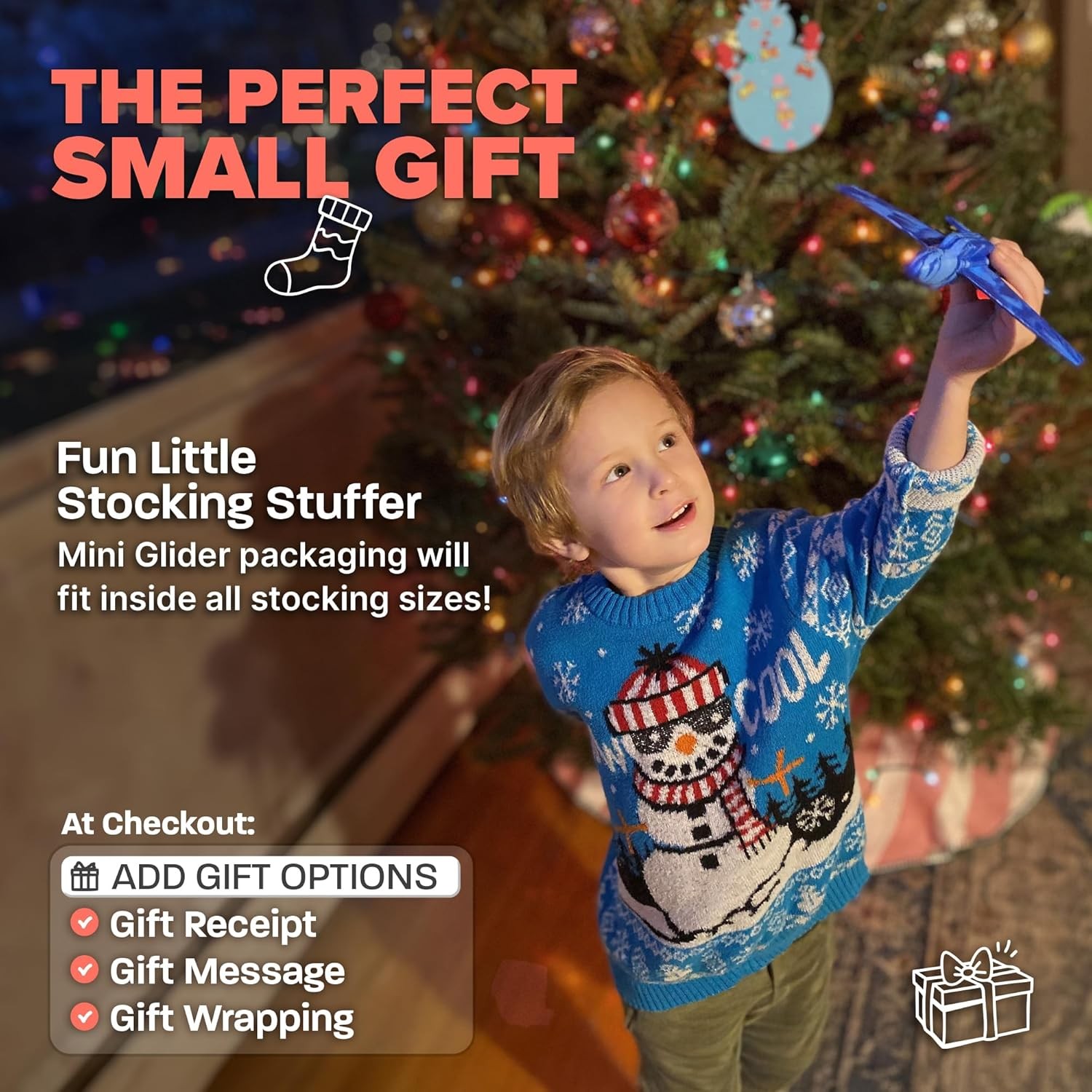 Airplane Toy Foam Airplanes for Kids - Best Stocking Stuffers for Boys & Girls -