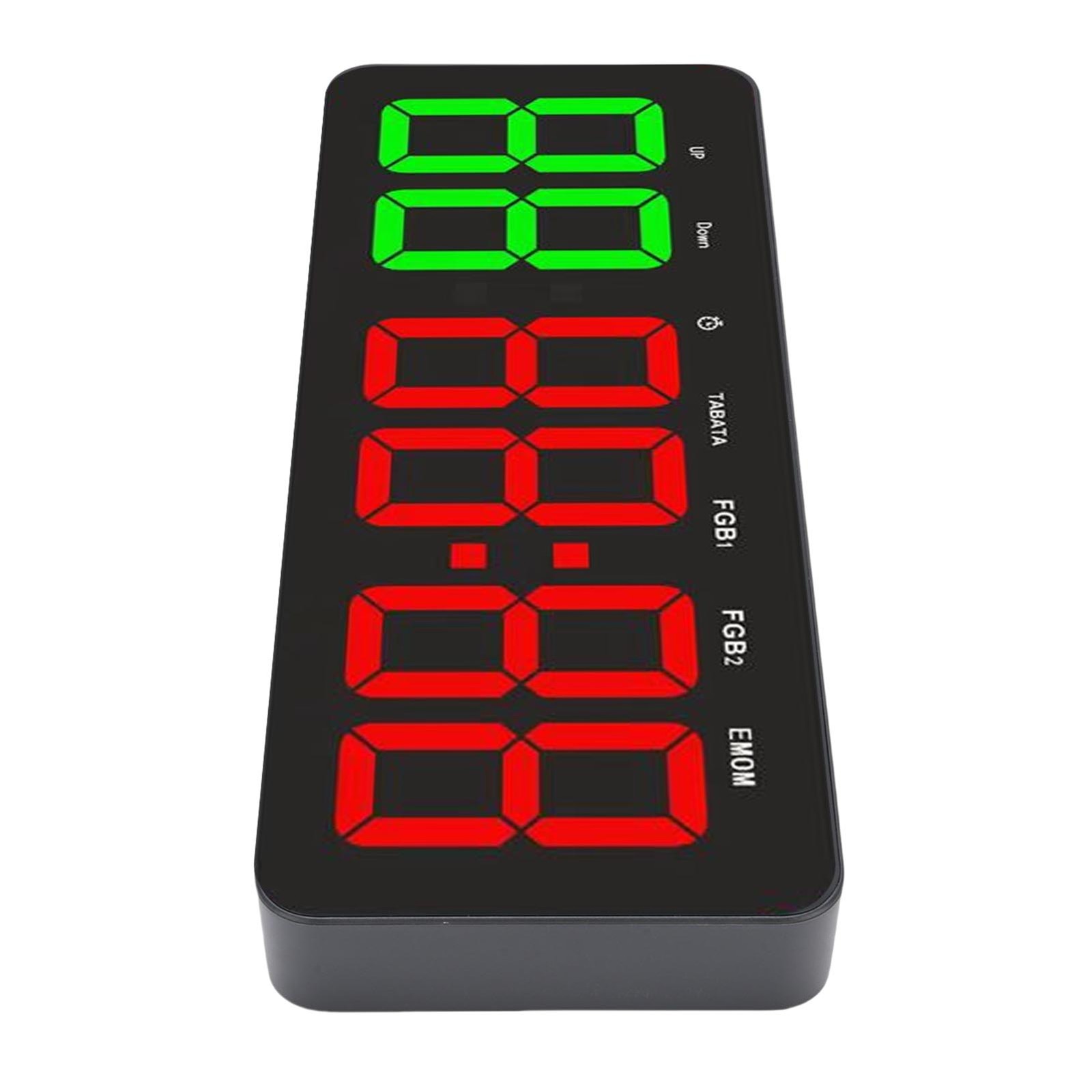 Interval Fitness Timer Versatile With Remote Control For Gyms Easy To Use