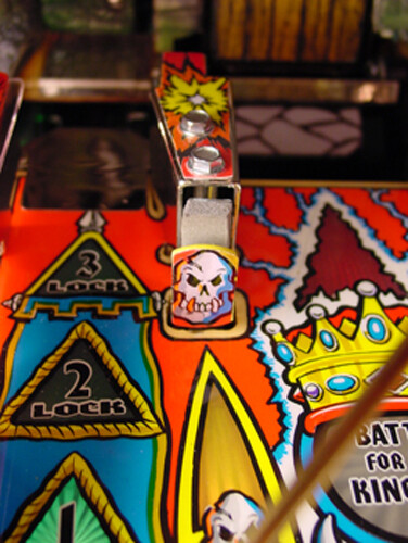 Medieval Madness Pinball Machine - PDI Target Decal Set