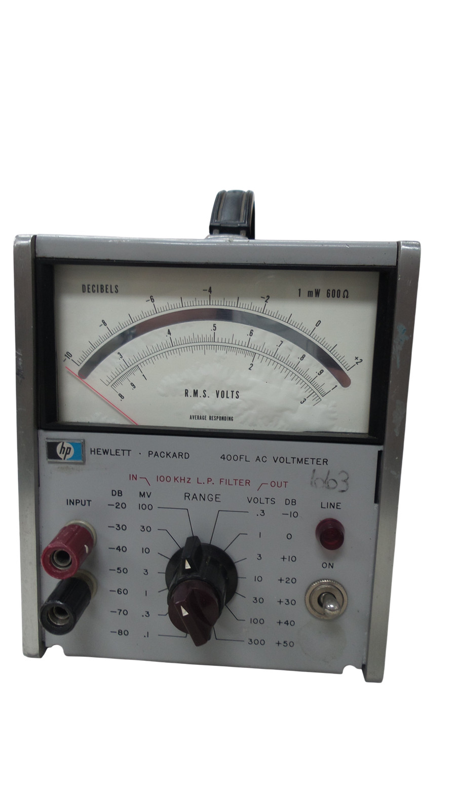 HP 400FL AC Voltmeter - Free Shipping