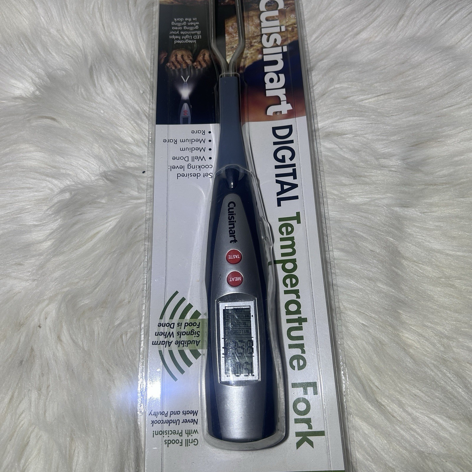 Cuisinart  Digital Temperature Fork with LED Light and Alarm NEW!