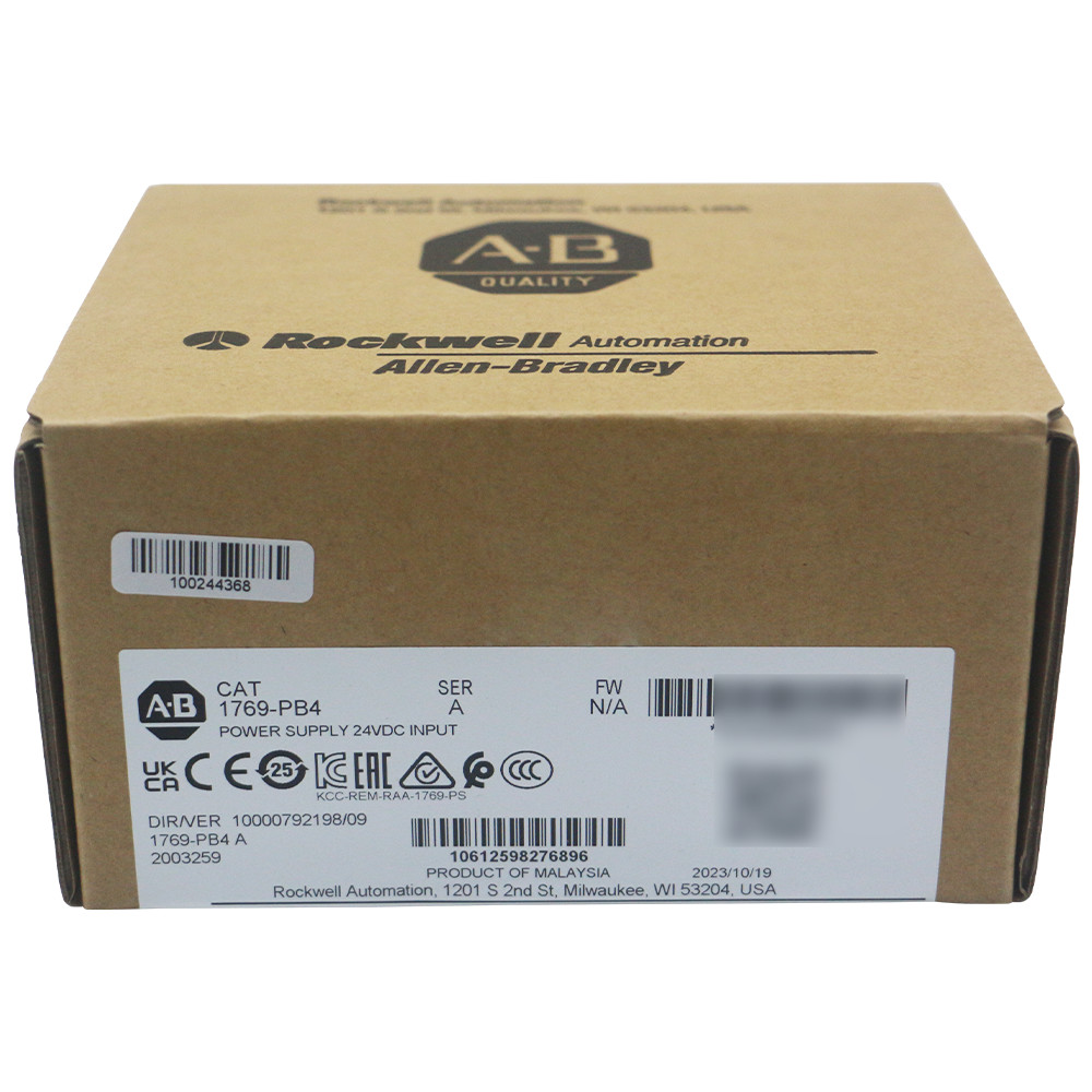 Allen Bradley Factory New Sealed 1769-PB4 CompactLogix DC 4A/2A Power Supply