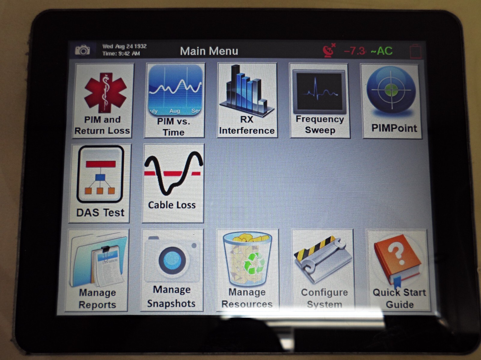 (AS-IS) CCI PIMPRO Tower 850 Precision Passive Intermod Analyzer, W/acceessories