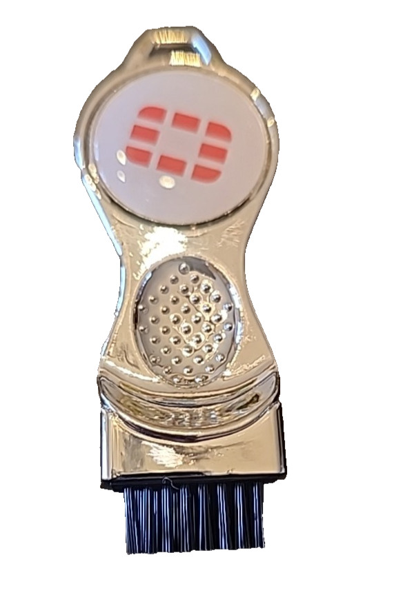 3 in 1 Golf Brush w Divot Tool Multi Tool Ball Marker Fortinet Promotional