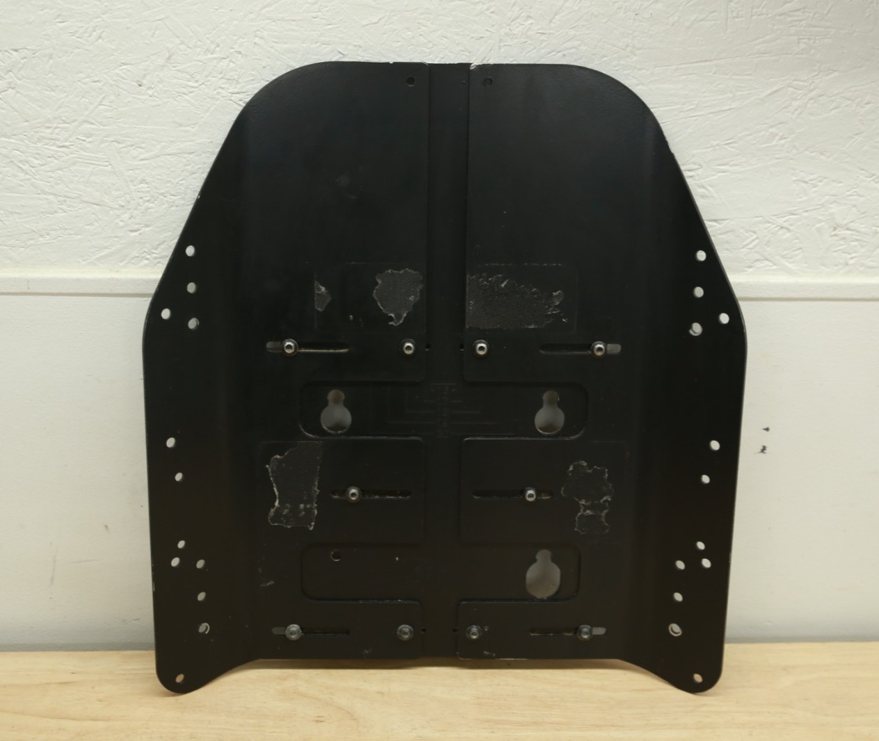 Quantum TB3 Power Chair Seat Back Pan Plate 16-20"W 17"H Mount Backrest Q6 Edge