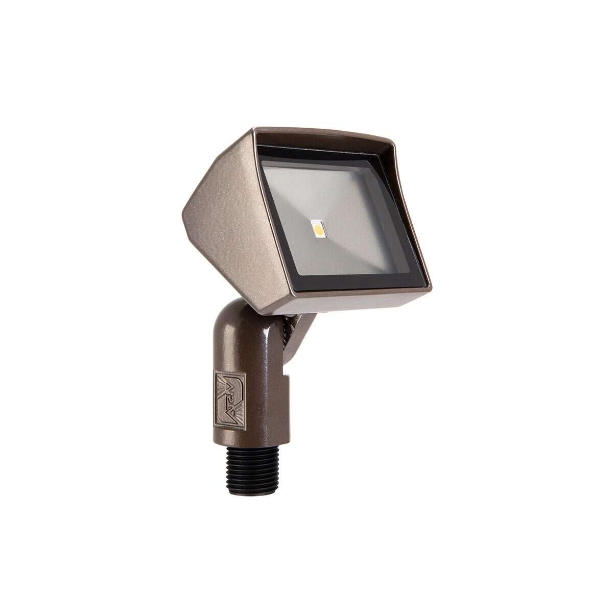 Vista GR-5105 Flood Light Aluminum Housing Dark Bronze 4W 2950K LED Frost Lens