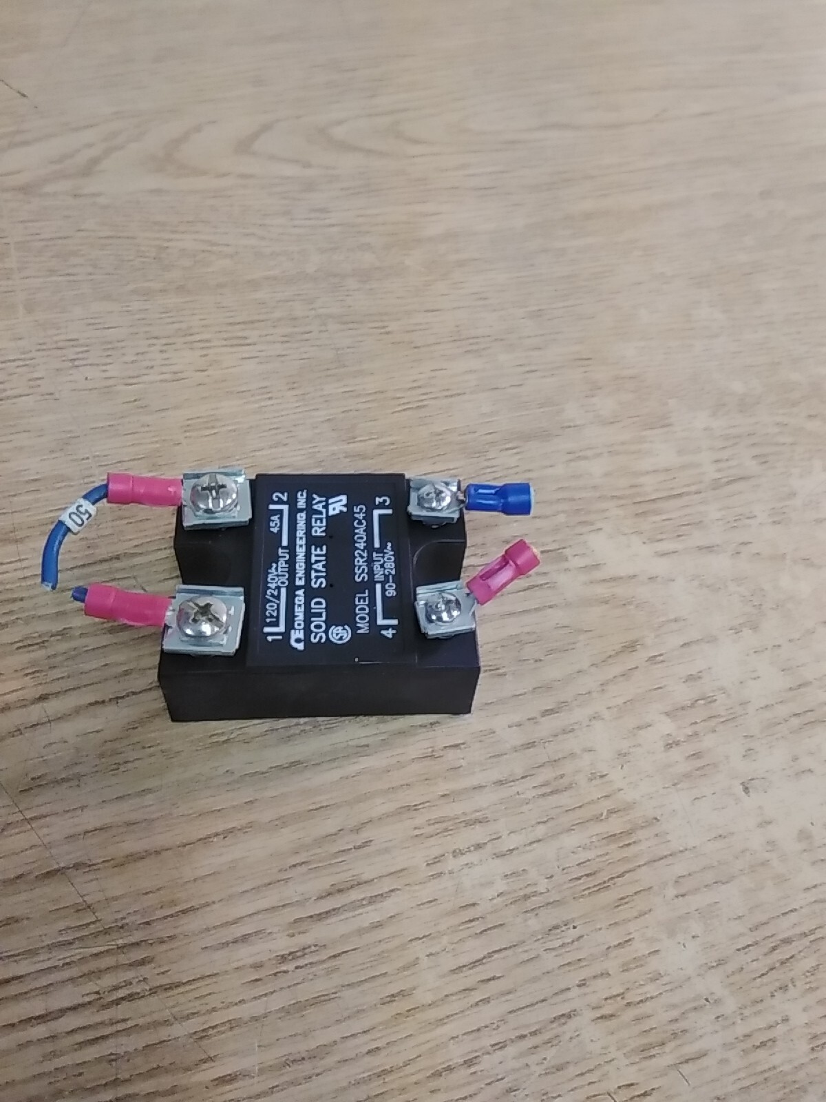 Omega SSR240AC45 Solid State Relay