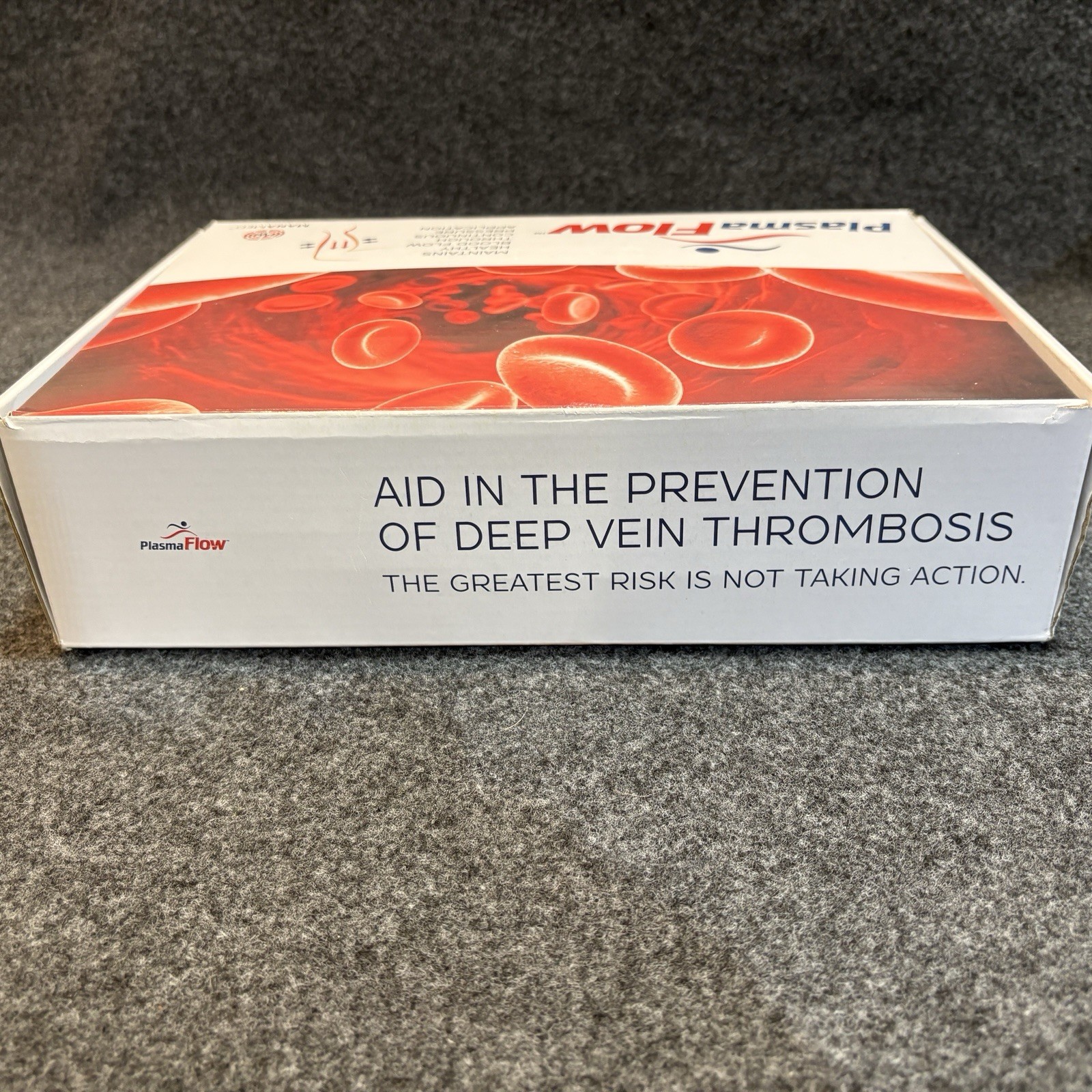 Plasma Flow Thrombosis DVT Prevention w/ Charger PF0001 Leg Compression