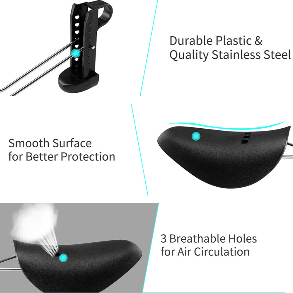 Portable Adjustable Plastic Shoe Tree Stretcher Shaper Keeper Expander Men Women
