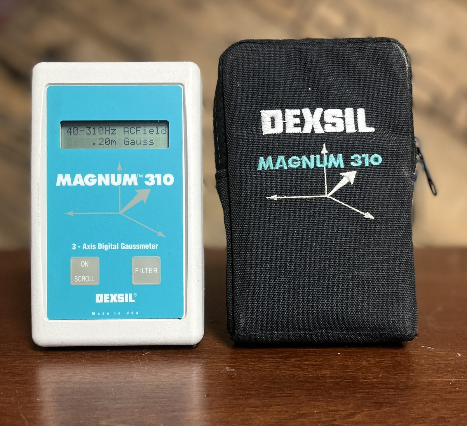 Dexsil 3-axis gaussmeter magnum 310