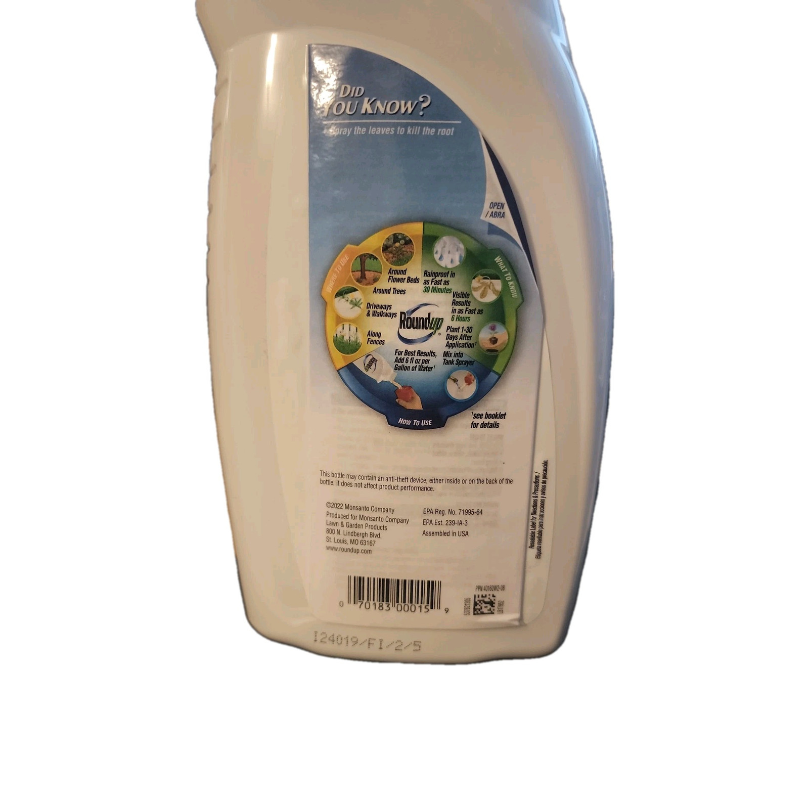 Roundup Weed & Grass Killer₄ Concentrate 32 ounce