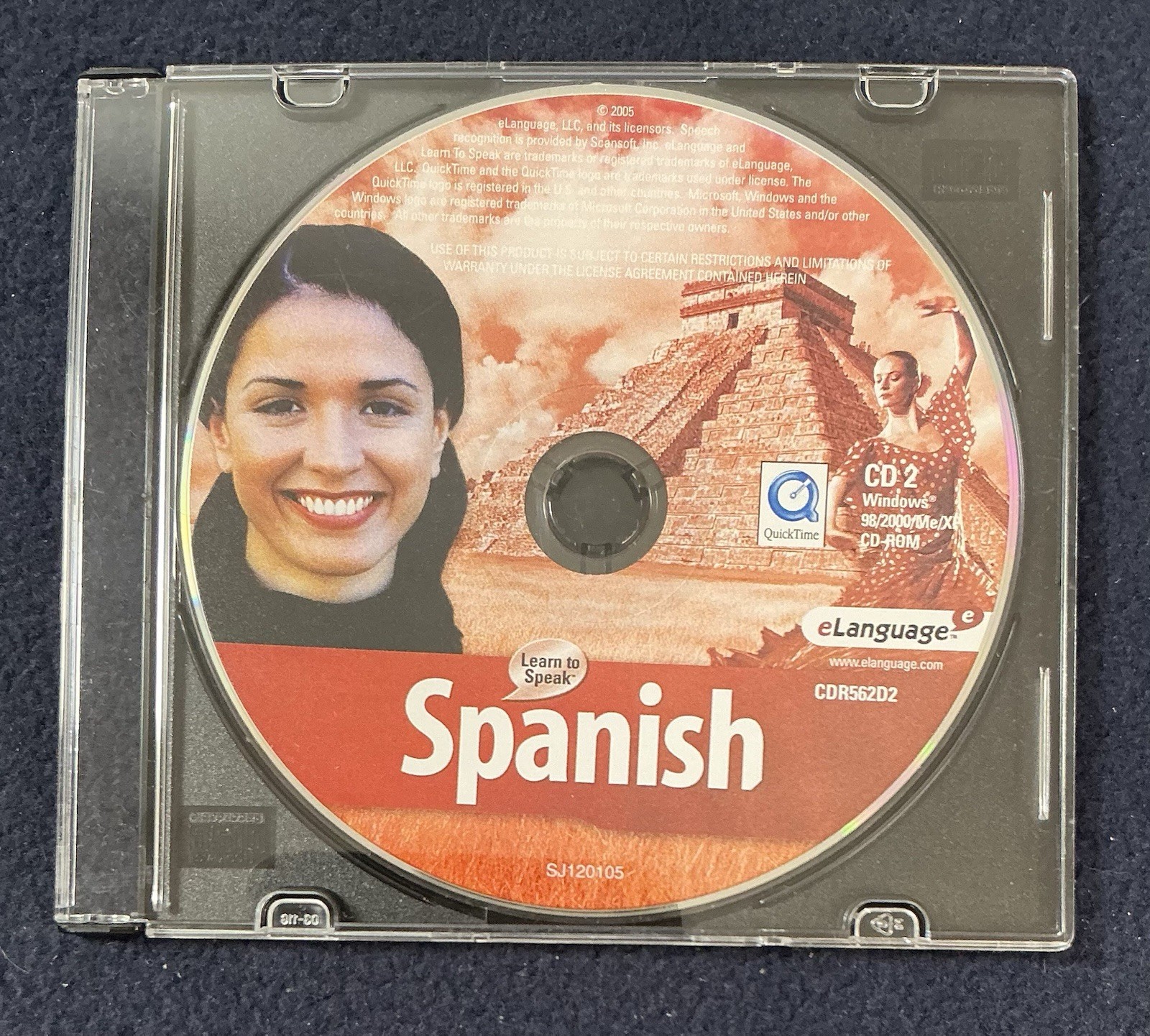 Learn to Speak Spanish Essentials 2 CD-ROM Set eLanguage 2005 Windows PC