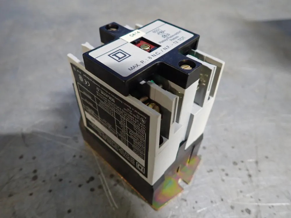 SQUARE D AC CONTROL RELAY 8501X040