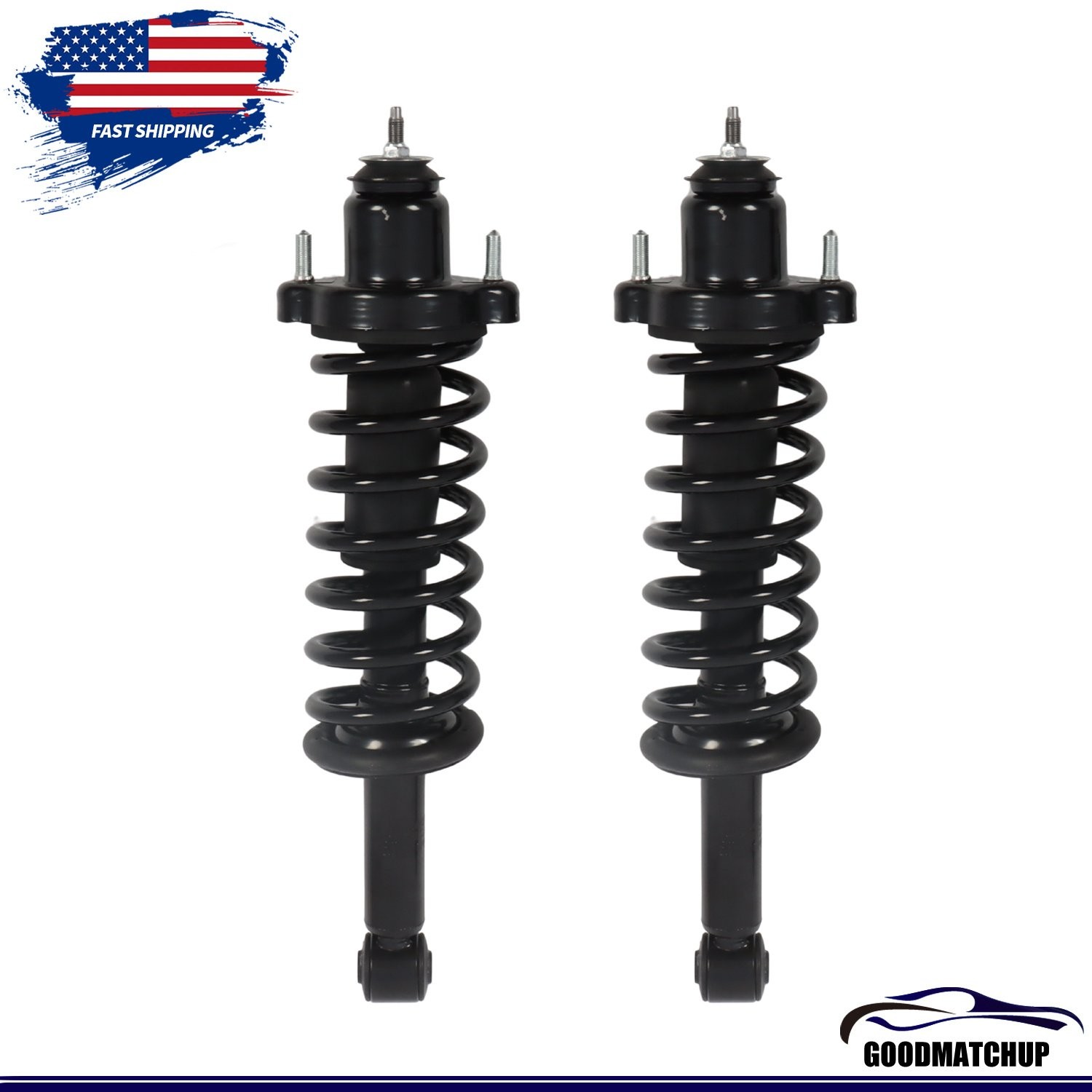 Rear Complete Struts W/ Coil Spring For Mitsubishi Outlander Sport 2011-2020
