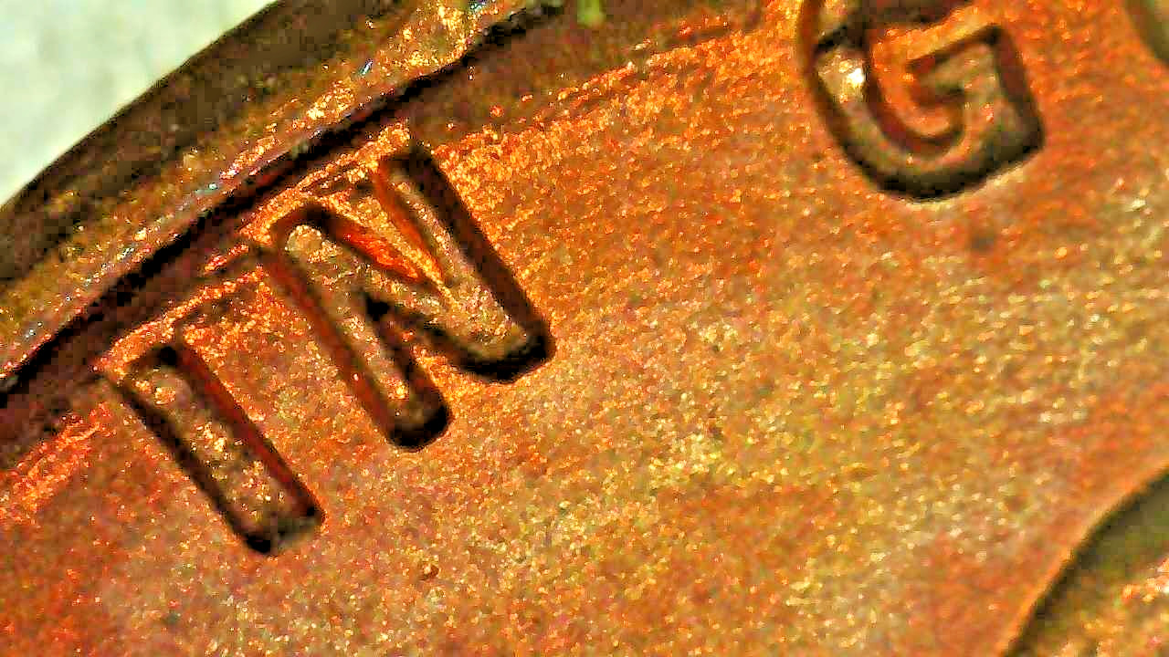 1958 wheat penny error DDO RPM