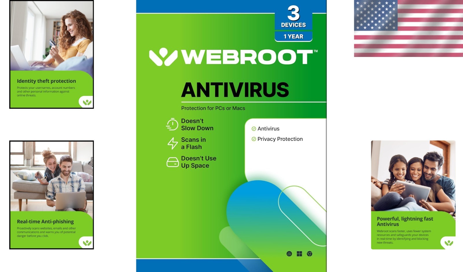 Secure Your Devices: 2025 Antivirus Software for PC/Mac - 3 Device Protection
