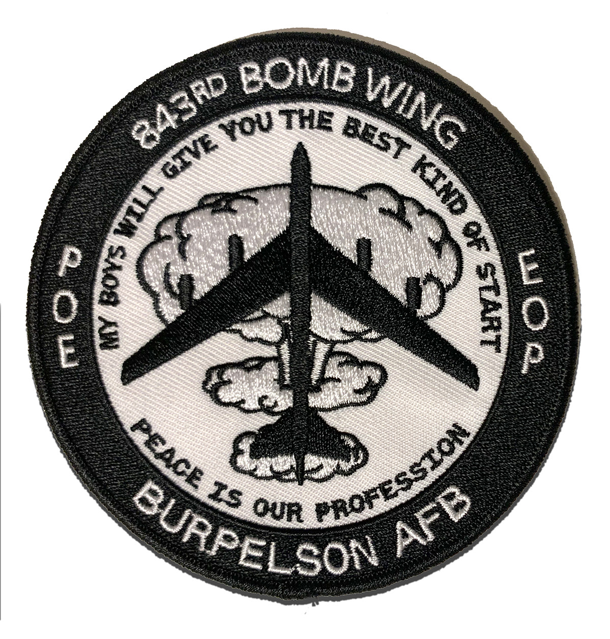 Dr. Strangelove Patch - 843rd Bomb Wing - Burpelson Air Force  Base